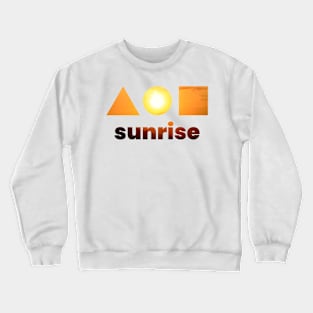 Shapes - Sunrise Crewneck Sweatshirt